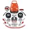The Bubble Factory Orange ATV Car Mechanic Engine Workshop